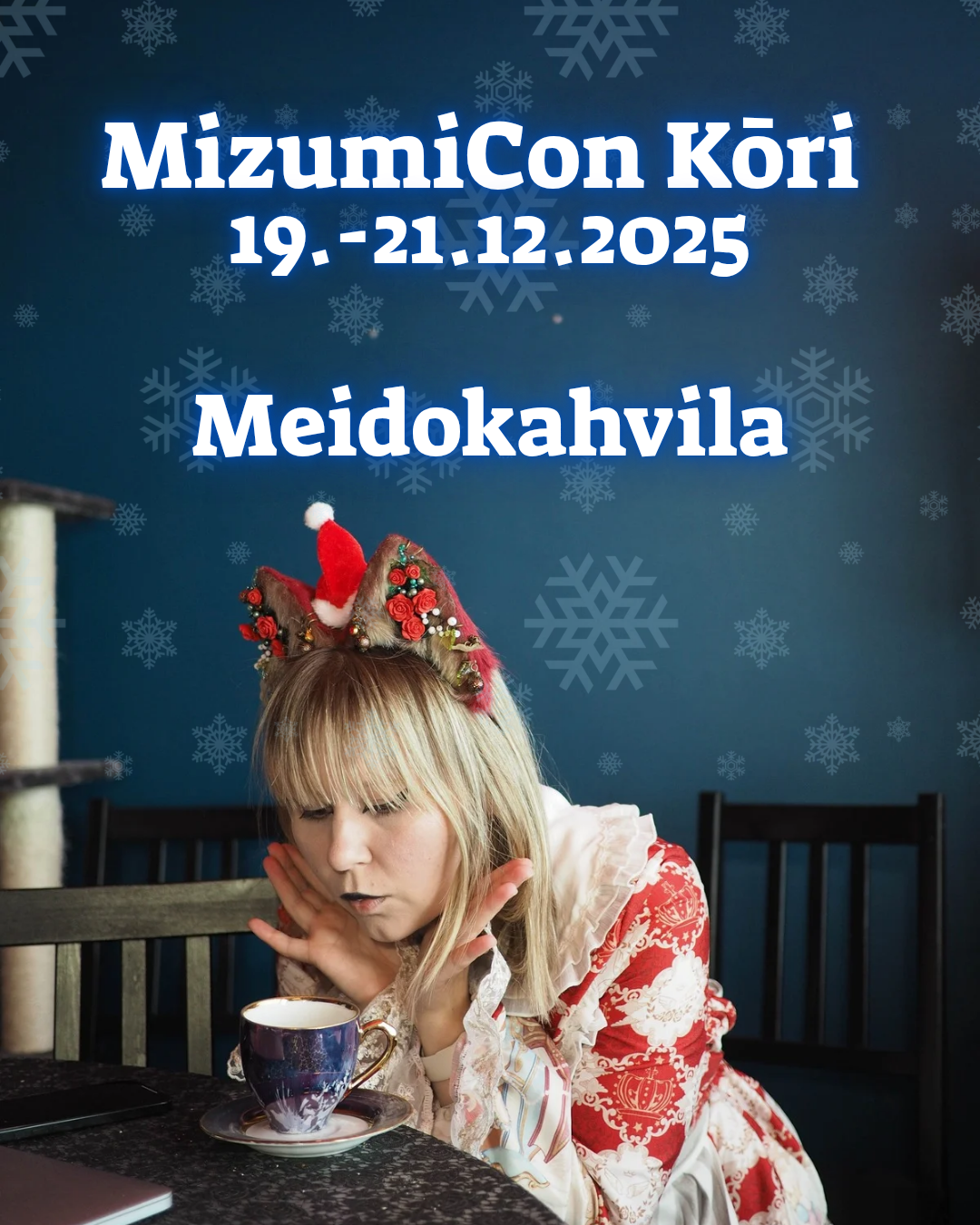 Meidokahvila rantautuu MizumiCon Kōriin