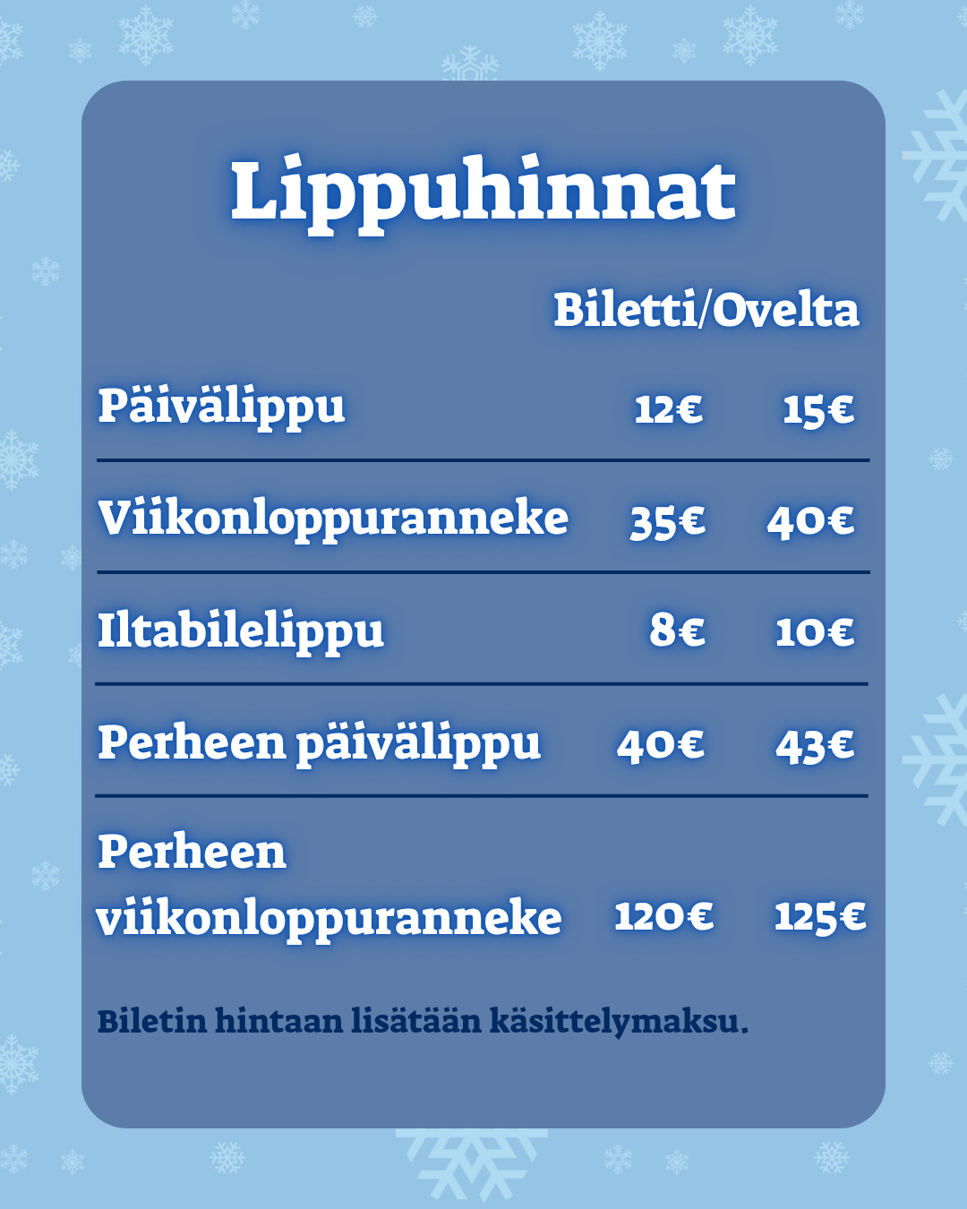 Lipunmyynti käynnissä