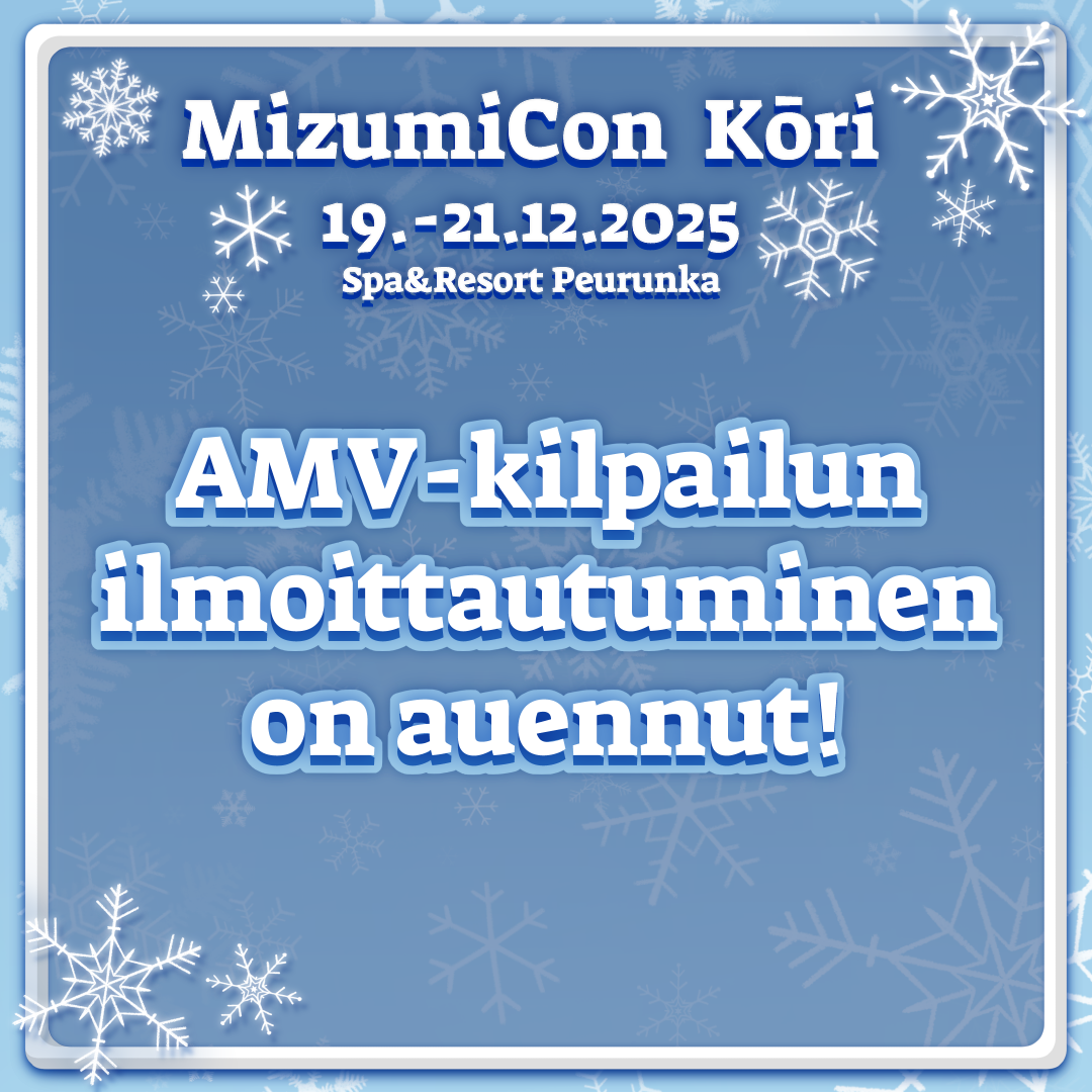 AMV-kilpailun haku alkanut